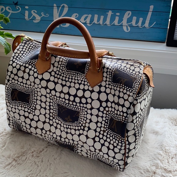 Louis Vuitton Spoedy 30 Yayoi Kusama Collection - Picture 3 of 17